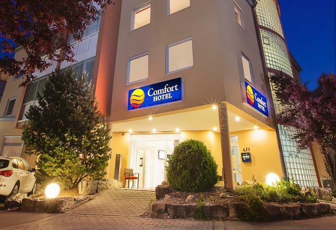 Comfort Hotel Ulm/Блауштайн Экстерьер фото